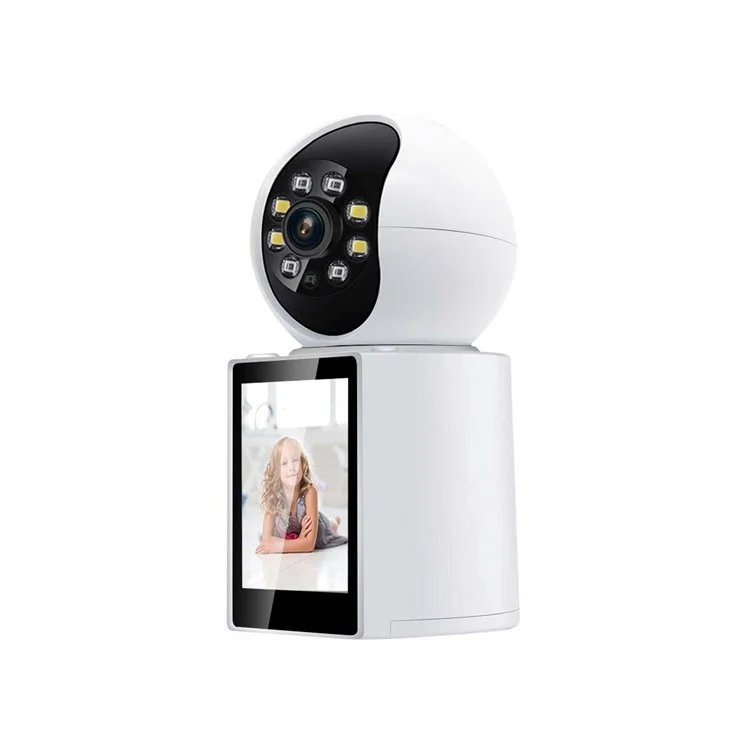 ESCAM QF104 Video Call WiFi Security Camera 3MP Pet Baby Monitor Motion Detection Recorder - US Plug