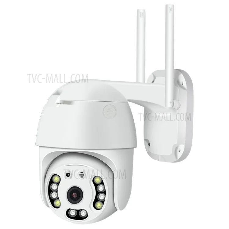 CP08-10 10-LED HD 1080P Cámara IP Inalámbrica con Control Remoto WiFi - Enchufe UE