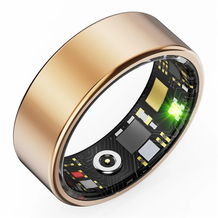 R11M Smart Ring Health Sleep Monitoring Fitness Tracker - Rose Gold / 18.1mm