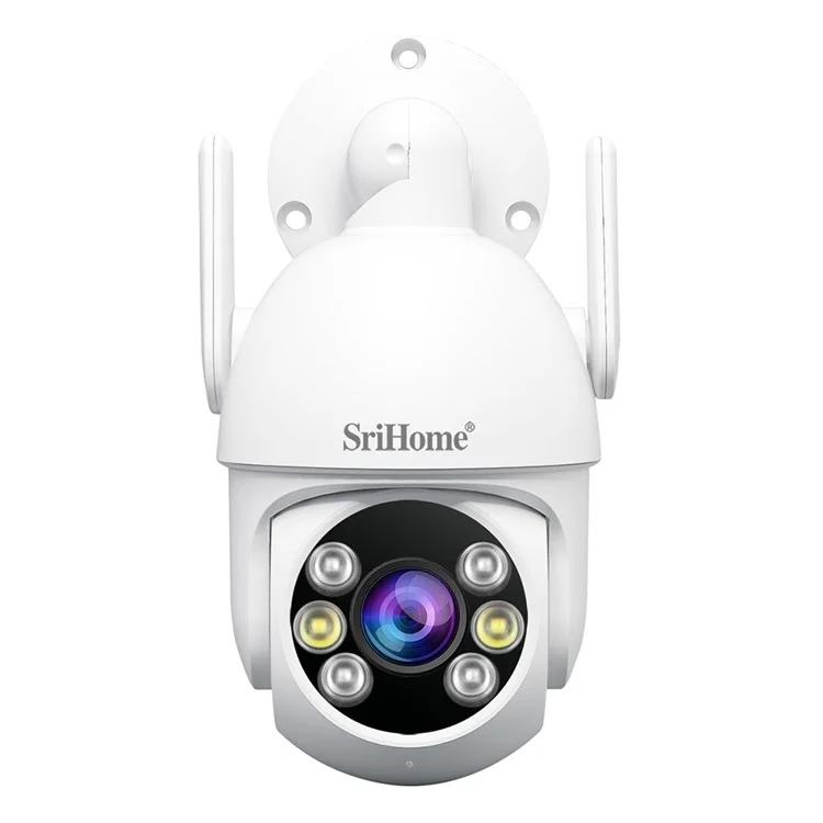 Srihome Nvs009+ipc059 10,1 Polegadas Tela LCD 5MP HD 8CH Detecção de Movimento wi -fi Cean Cear - Plugue Nos Eua