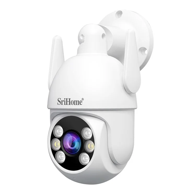 Srihome Nvs009+ipc059 10,1 Polegadas Tela LCD 5MP HD 8CH Detecção de Movimento wi -fi Cean Cear - Plugue Nos Eua