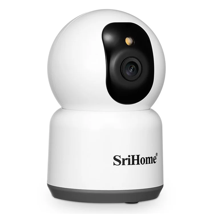 SRIHOME SH038 2.4G / 5G Dual Band 5.0MP 2-Way Audio WiFi IP Camera Night Vision Baby Monitor - US Plug