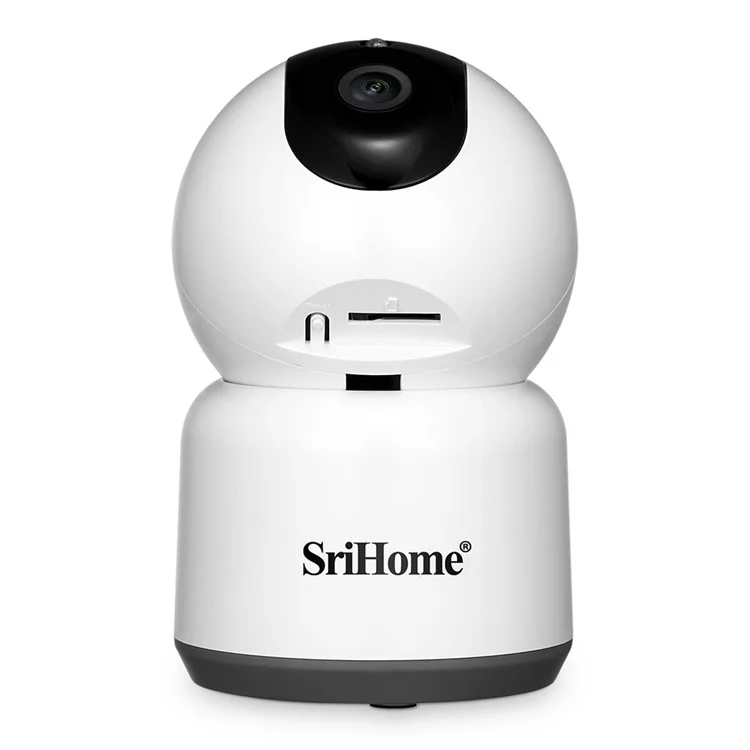 SRIHOME SH038 2.4G / 5G Dual Band 5.0MP 2-Way Audio WiFi IP Camera Night Vision Baby Monitor - US Plug