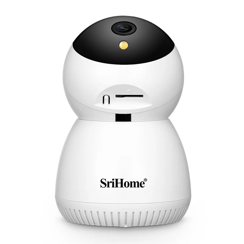 SRIHOME SH036 3,0 MP WiFi IP-kamera Trådløs smart home-sikkerhed Nattevision Babyovervågning - EU-stik
