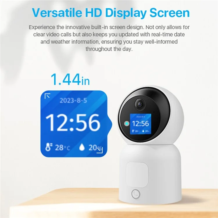 ZOSI C519M8 8MP HD Camera AI Gesture Recognition Home Security WiFi Monitoring Camera with 64G TF Card