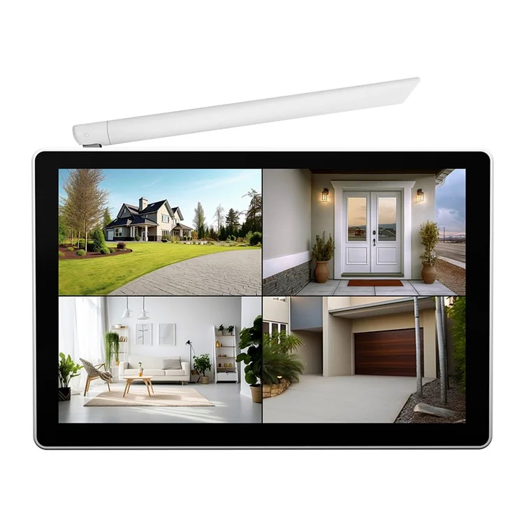 Kit Nvr Srihome (NVS010 10,1 Polegadas Monitor de Tela de Toque + 4pcs IPC056 Câmeras de 5mp) - Plugue da ue
