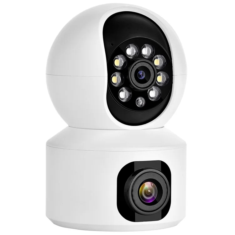 FH3C Dual Lens Wireless WiFi Monitoring Home Camera Panoramic Pet Monitor - US Plug