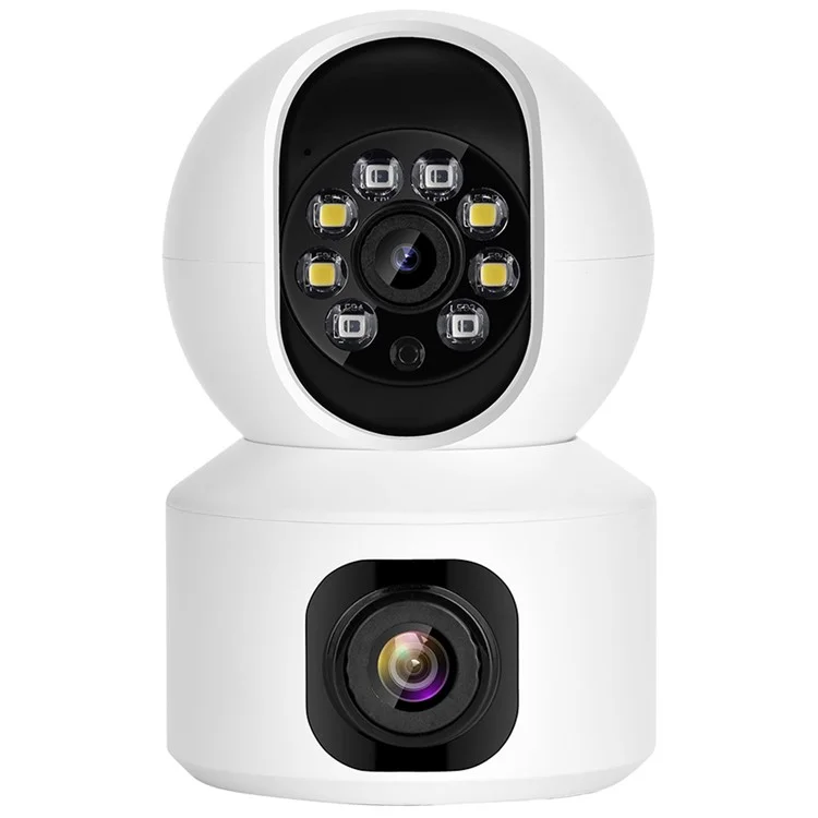 FH3C Dual Lens Wireless WiFi Monitoring Home Camera Panoramic Pet Monitor - US Plug