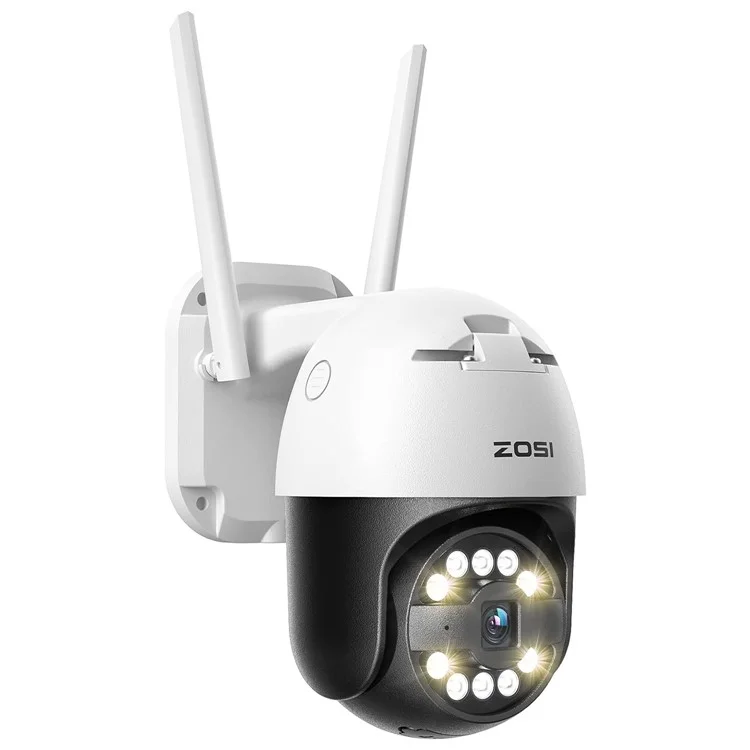 ZOSI C2965W 5MP HD Camera Humanoid Tracking Two-Way Talk APP Monitoring Outdoor Indoor Security Camera - US Plug