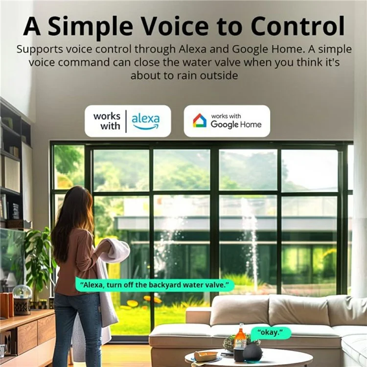 SONOFF Zigbee Smart Water Valve Automatic Irrigation System Water Valve - SWV-BSP