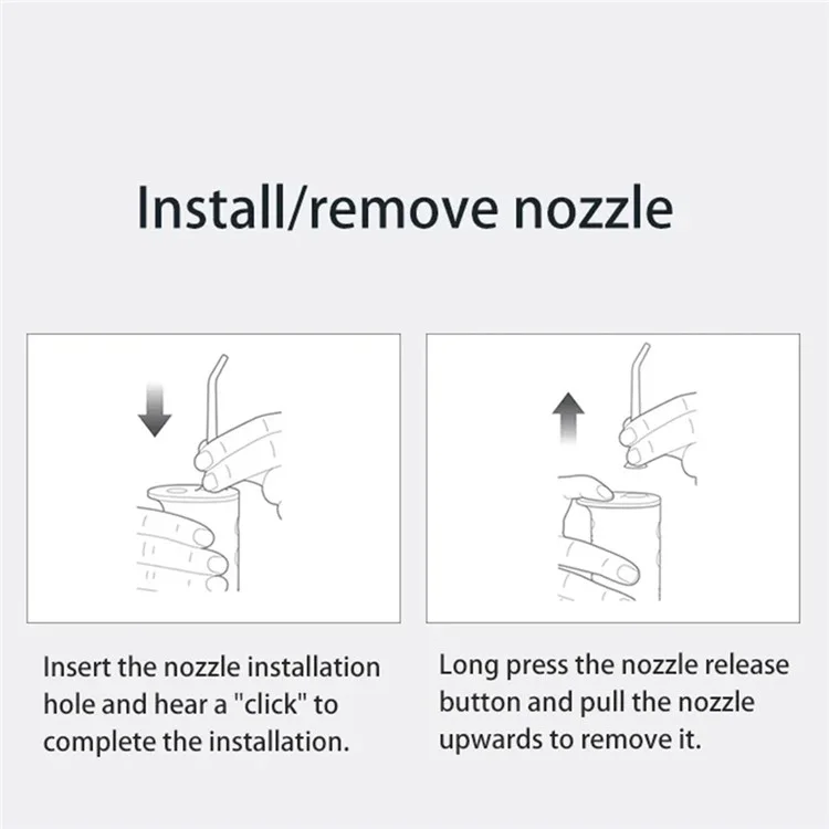 Xiaomi Mijia MWN501 4pcs Per Ugelli di Sostituzione Dell'irrigatore Orale Mijia