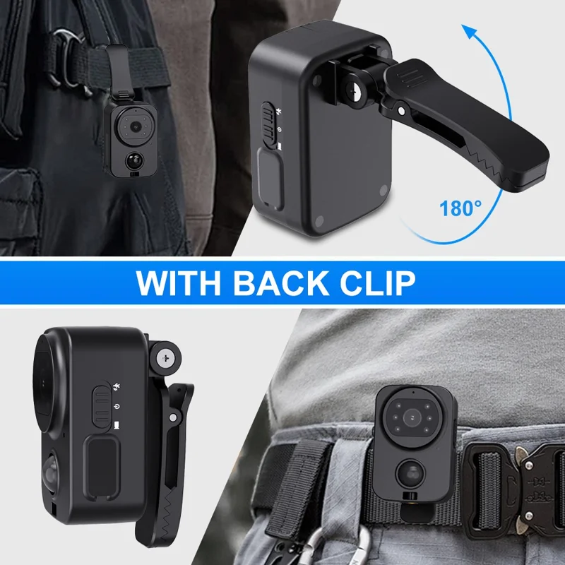 Caméra de surveillance HD étanche PD01 avec détecteur de mouvement pour la sécurité à domicile et à l'extérieur