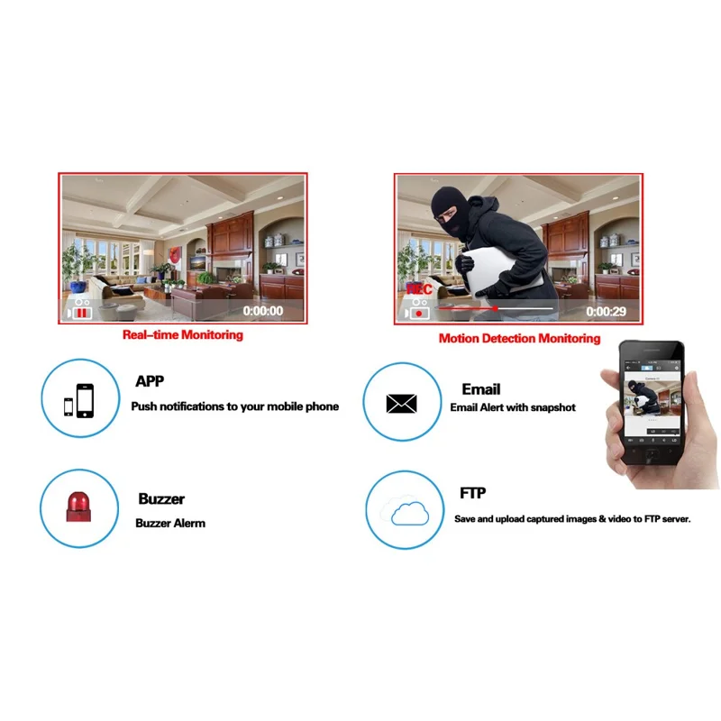 4 Channel H265 AHD DVR Kit Surveillance Camera High Definition Outdoor Security CCTV System - EU Plug