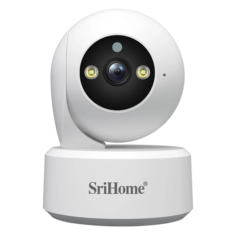 SRIHOME SH064 8MP Indoor-Sicherheitskamera mit Personenverfolgung, Babyüberwachung, Weinenerkennung, WLAN-IP-Kamera - EU-Stecker