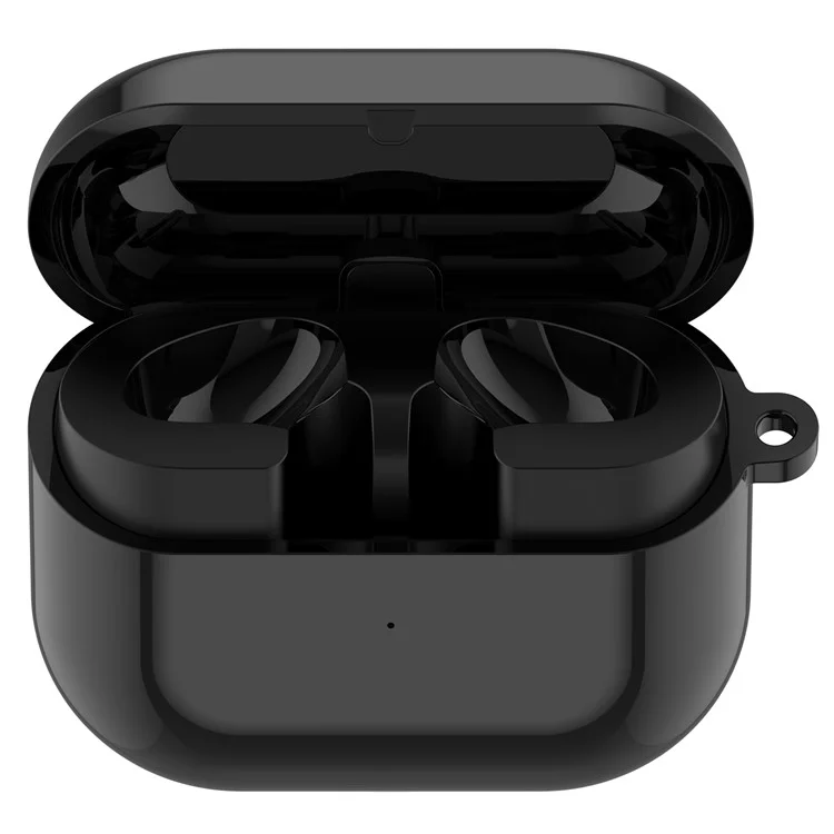 Estuche de carga para Samsung Galaxy Buds3 R530 con soporte para cable y carga inalámbrica - Negro