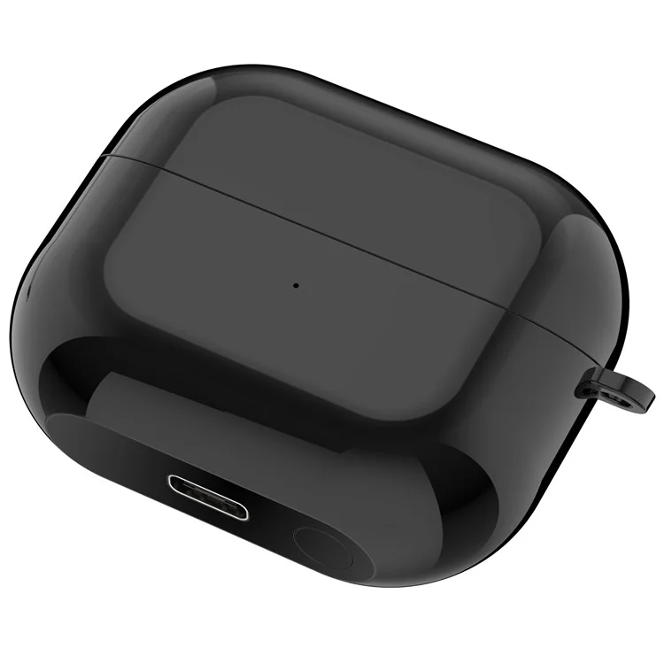 Estuche de carga para Samsung Galaxy Buds3 R530 con soporte para cable y carga inalámbrica - Negro