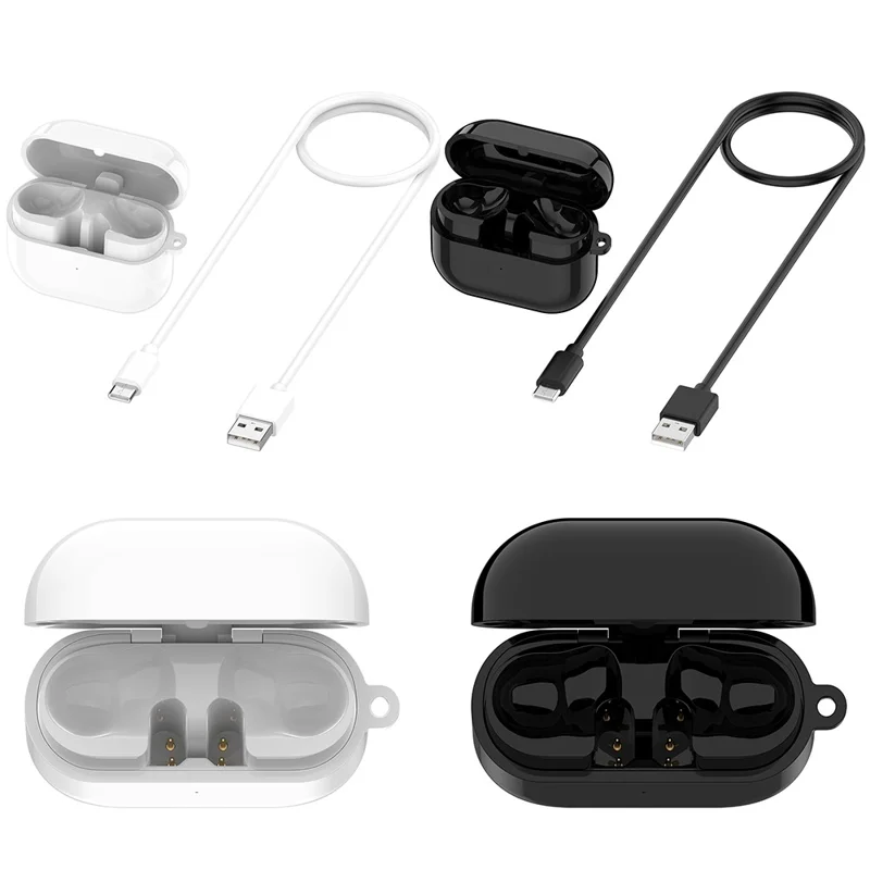 For Samsung Galaxy Buds3 Pro R630 Charging Case Replacement Dock with Cable - Black