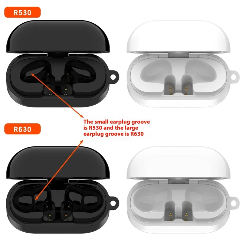 For Samsung Galaxy Buds3 Pro R630 Charging Case Replacement Dock with Cable - Black