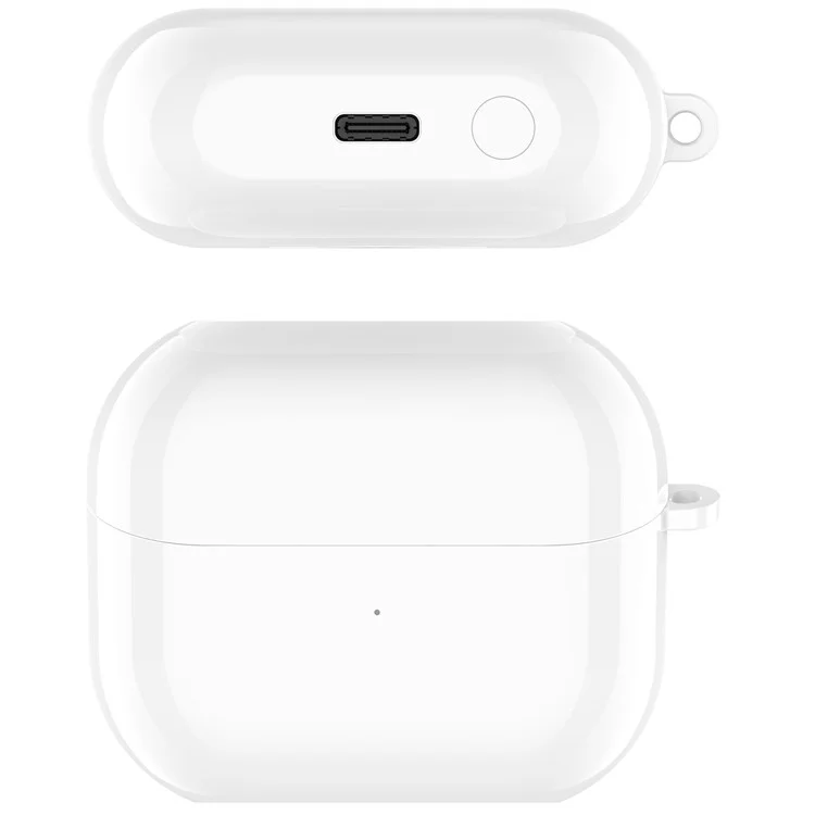 Para Samsung Galaxy Buds3 Pro R630 Estuche de carga Reemplazo Dock con Cable - Blanco