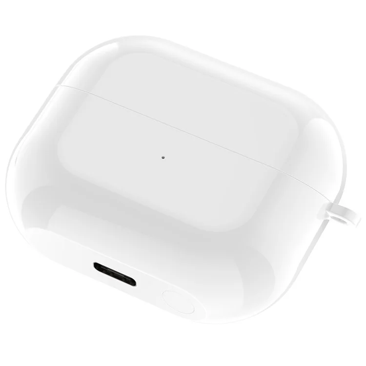 Para Samsung Galaxy Buds3 Pro R630 Estuche de carga Reemplazo Dock con Cable - Blanco