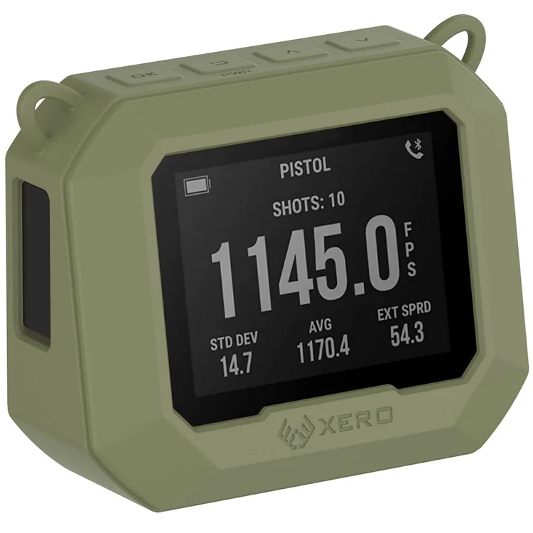 Per Garmin Xero C1 Pro Cover in Silicone Custodia Protettiva Intelligente Cronografo Leggera Antiurto - Verde