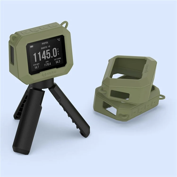 Per Garmin Xero C1 Pro Cover in Silicone Custodia Protettiva Intelligente Cronografo Leggera Antiurto - Verde