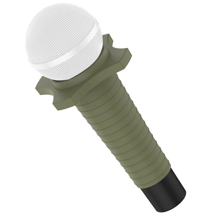 For Shure SM58-BLK / SM58 Silicone Case Microphone Protective Cover - Army Green