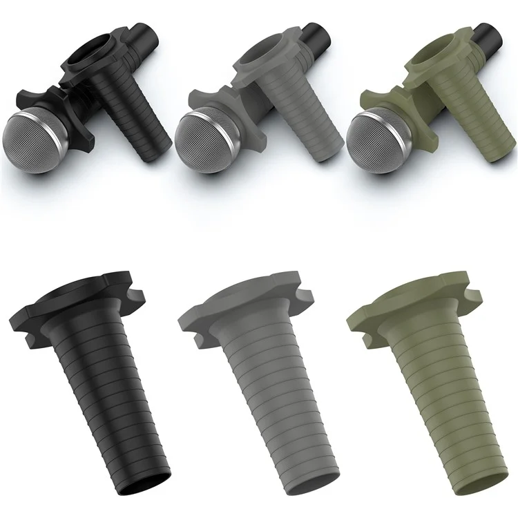 For Shure SM58-BLK / SM58 Silicone Case Microphone Protective Cover - Army Green