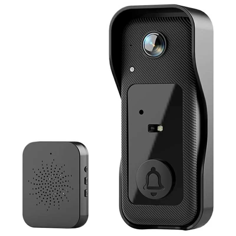 X6 Smart Video Doorbell 4.3 inch Display Wireless Intercom Infrared HD Night Vision for Home Use