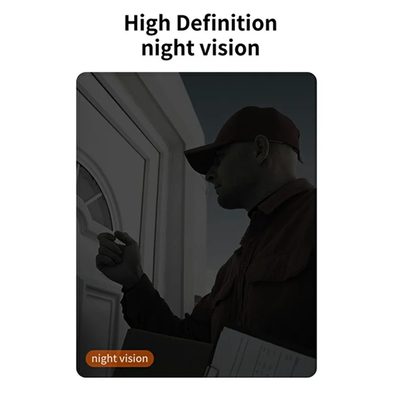 D9 Smart Video Doorbell Camera Wireless Remote Home Security Monitor Intercom HD Night Vision