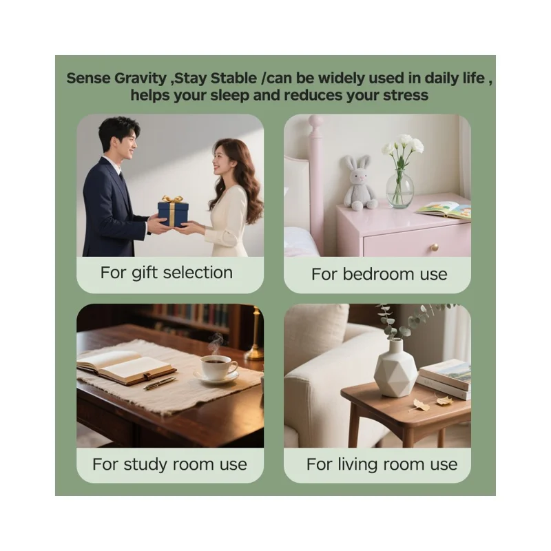 T11 White Noise Machine 8 Natural Sounds Gravity Sensor Sleep Aid Device with Timing Function