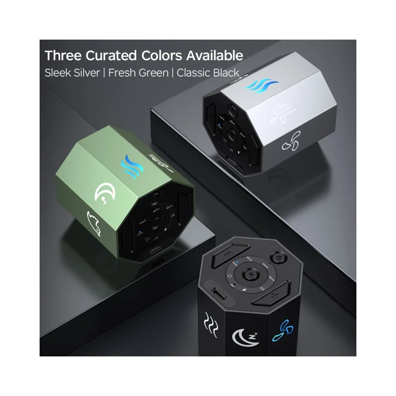 T11 White Noise Machine 8 Natural Sounds Gravity Sensor Sleep Aid Device with Timing Function