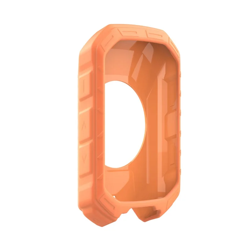 Obudowa ochronna do rowerowego komputera Garmin Edge MTB, odporna na wstrząsy, z tworzywa TPU - Pomarańczowa