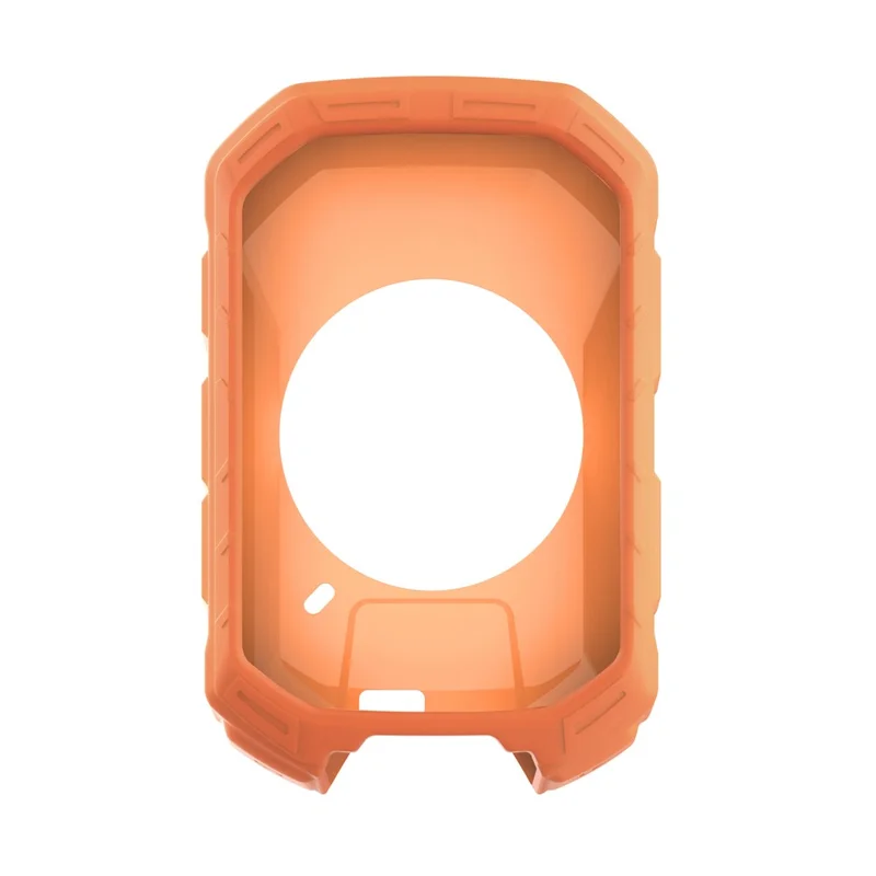 Obudowa ochronna do rowerowego komputera Garmin Edge MTB, odporna na wstrząsy, z tworzywa TPU - Pomarańczowa
