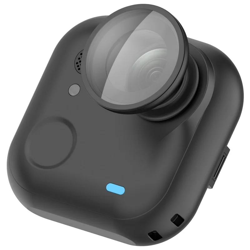 Protector de lente Insta360 Go Ultra Lente de vidrio óptico templado curvo Cubierta de cámara Shield con paño de limpieza