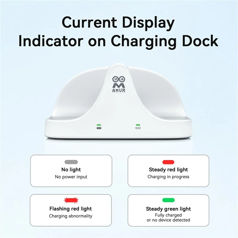 قاعدة شحن مغناطيسية AMVR CD3 2 في 1 بدون محول، شاحن سريع للنظارات الذكية Ray-Ban Meta AI الجيل 1 والجيل 2