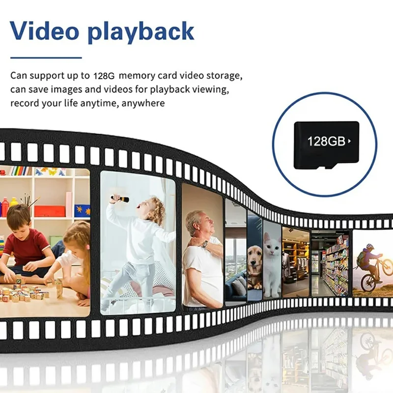 C1 WiFi Mini Camera Motion Detection Night Vision HD 1080P DIY Button Cam for Home Security Surveillance