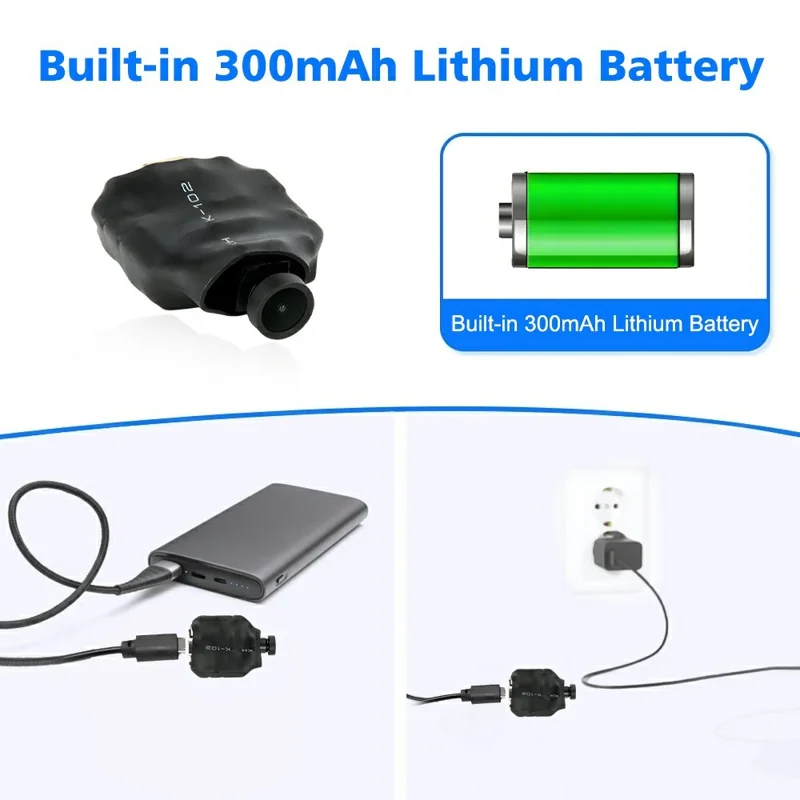 C1 WiFi Mini Camera Motion Detection Night Vision HD 1080P DIY Button Cam for Home Security Surveillance