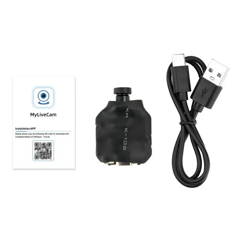 C1 WiFi Mini Camera Motion Detection Night Vision HD 1080P DIY Button Cam for Home Security Surveillance