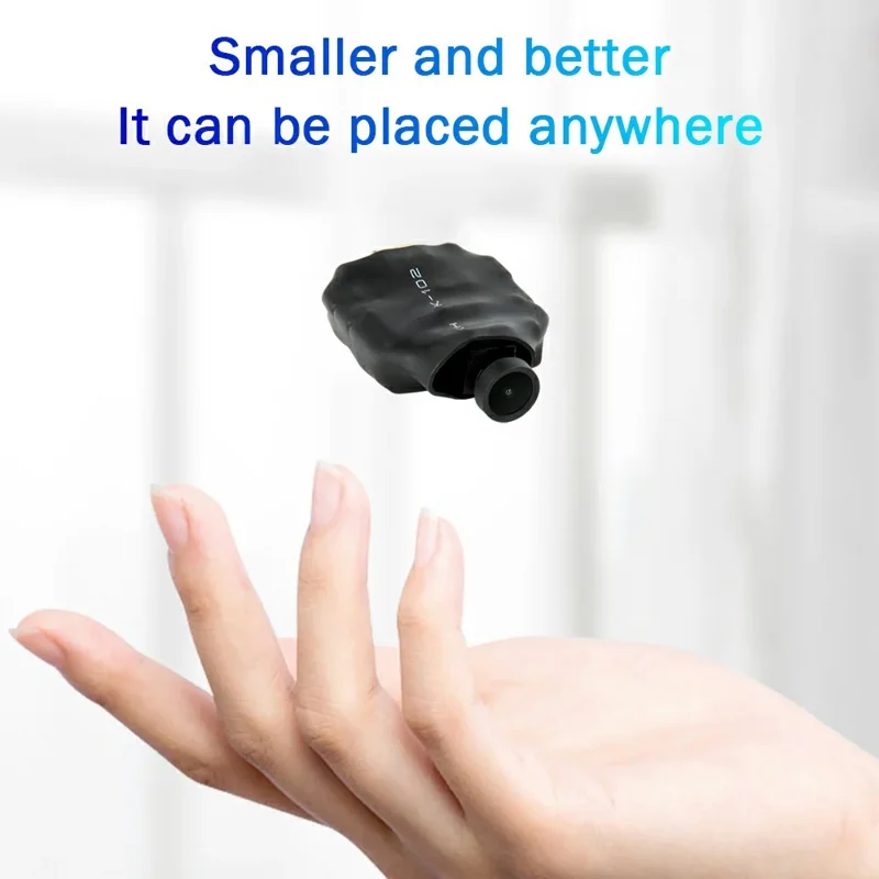 C1 WiFi Mini Camera Motion Detection Night Vision HD 1080P DIY Button Cam for Home Security Surveillance
