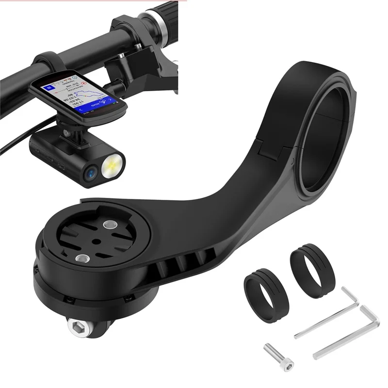 Support pour ordinateur de vélo compatible avec Garmin Combo, support rallonge, adaptateur, caméra et lumière