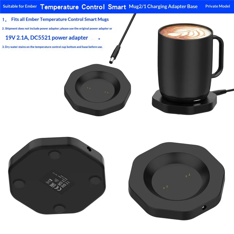 For Temperature Control Smart Mug 1 / 2 Charging Base Smart Cup Charging Dock