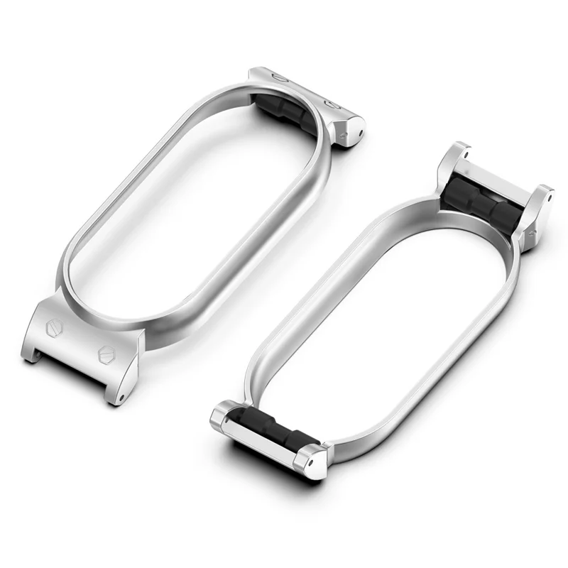 For PLAUD NotePin AI Note Taker Protective Frame Recorder Metal Shell - Silver