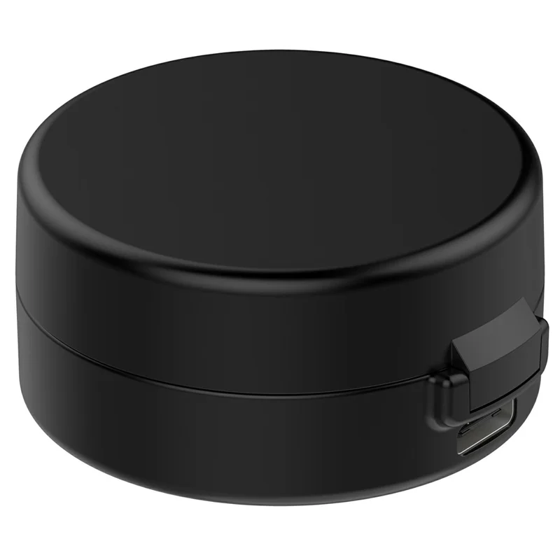 Беспроводное зарядное устройство для OURA Ring Gen 4 (размер 5) с USB-кабелем, портативное зарядное устройство для умного кольца — черное