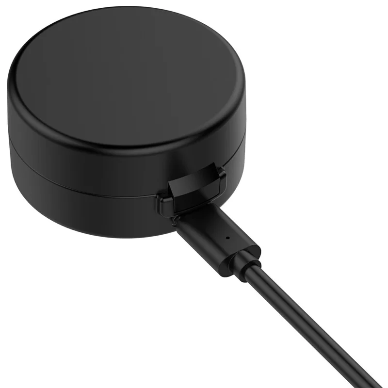 XY-153 Для OURA Ring 4 (размер 6) беспроводное зарядное устройство с USB-кабелем, портативное зарядное устройство для умного кольца — черный