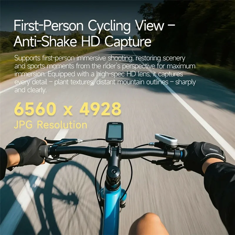 W640 8MP Camera Multi-function AI Real Time Translation Smart Glasses ENC Noise Reduction Hands-free Calling Eyeglasses - Black Frame+Black Lens