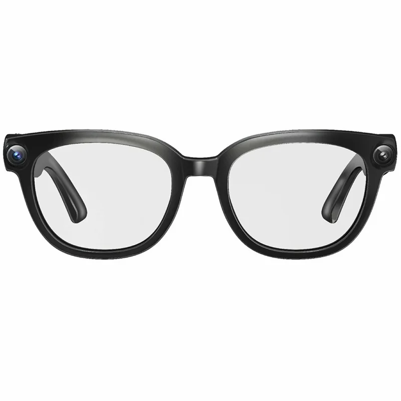 Occhiali Smart AI6 con Fotocamera 13MP 4K, Traduzione in Tempo Reale, Controllo Vocale con Lenti Auto-Cromatiche - Nero