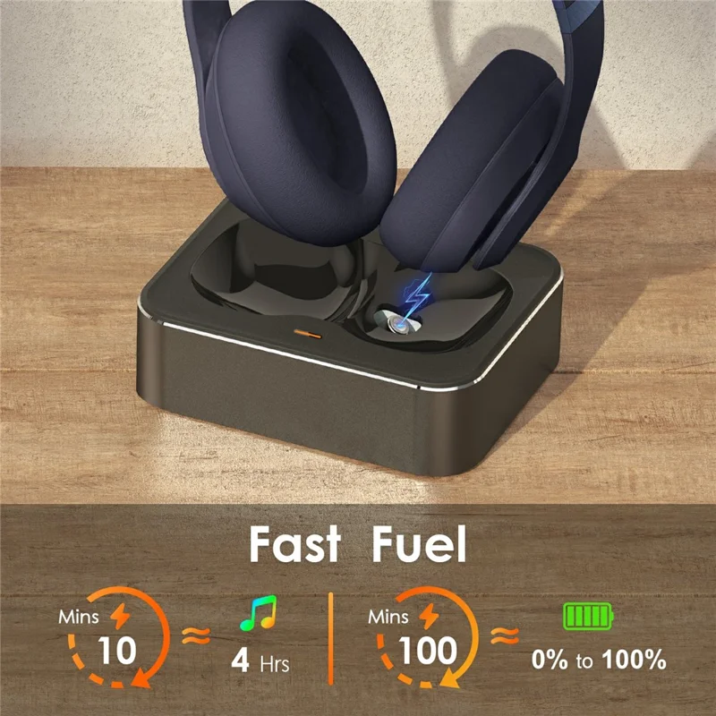 Magnetische Ladestation für Beats Studio Pro / 3 Kabellose Kopfhörer Halterung mit automatischer Ausrichtung Desktop-Ladegerät