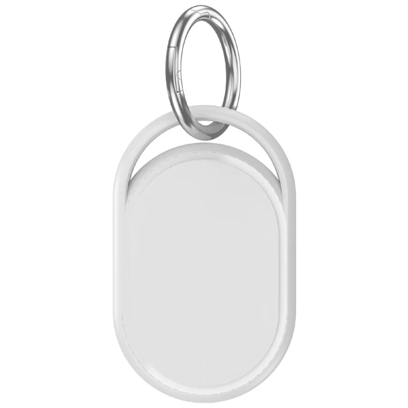 CT50 For Xiaomi Tag Protective Case Full Coverage TPU Waterproof Anti-Lost Tracker Cover - White