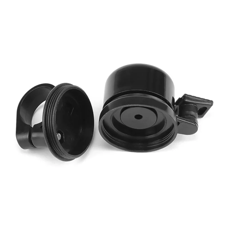 Bicycle Bell Locator Holder for Apple AirTag , Anti-Lost GPS Locator Tracker for 21-23mm Handlebar - Black